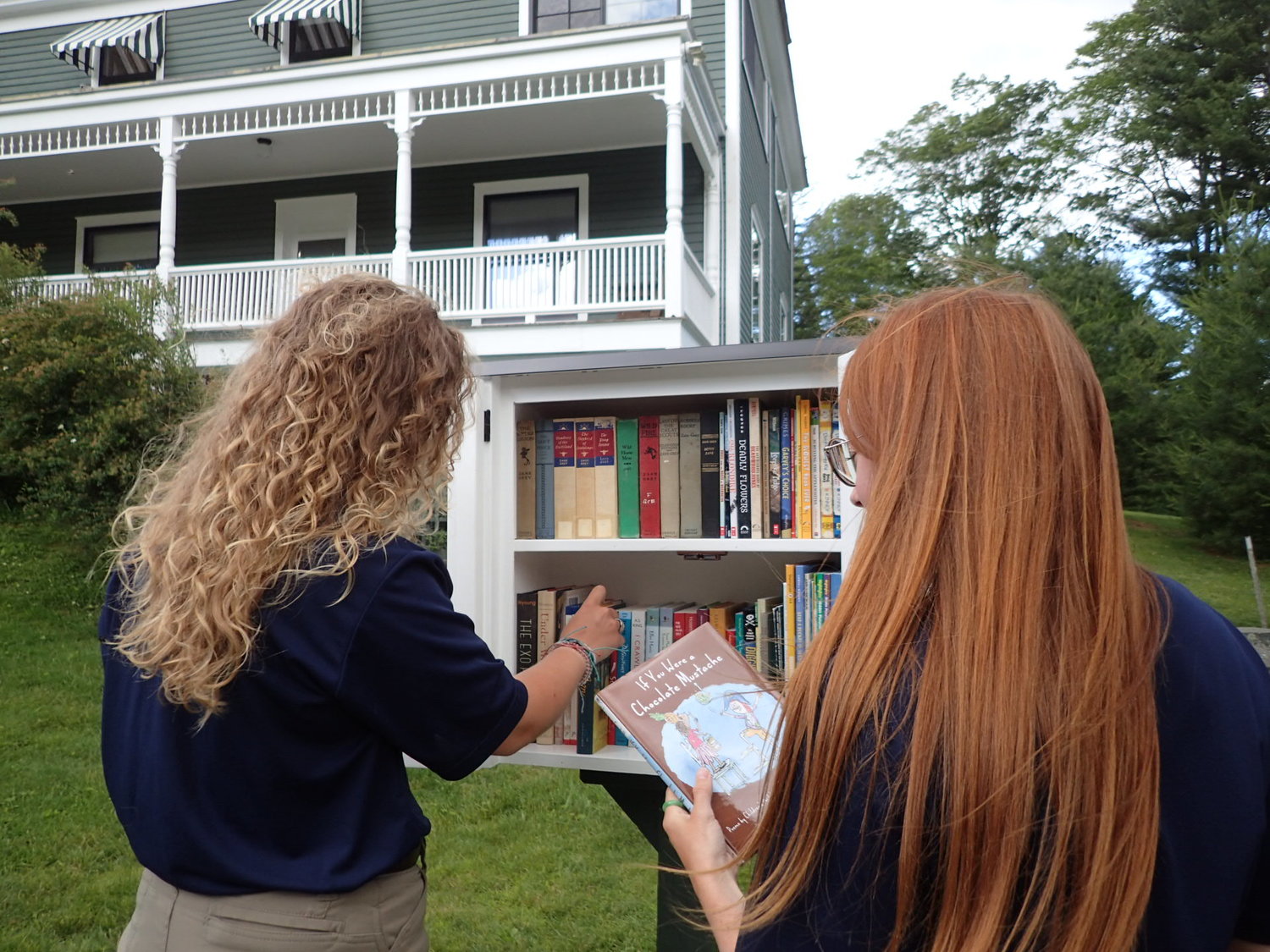The Upper Delaware’s Little Free Library is located at the home of famed western novelist Zane Grey, and is stocked with several of Grey's books.